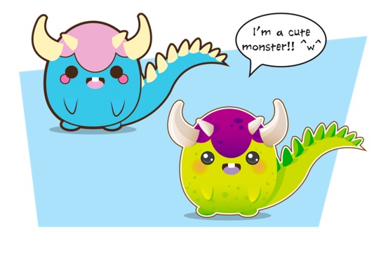 Cute monsters